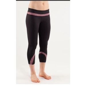 Lululemon Run Inspire Crop II Black